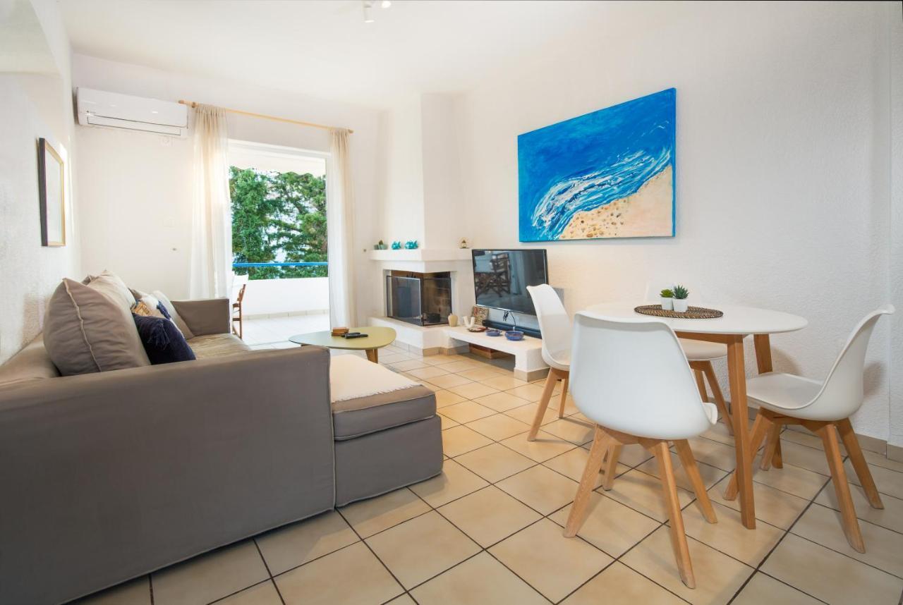 Del Mar Luxury Apartment 30M From The Beach Pórto Ráfti Екстериор снимка